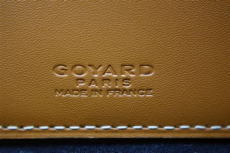 real and fake goyard|authentic goyard wallet.